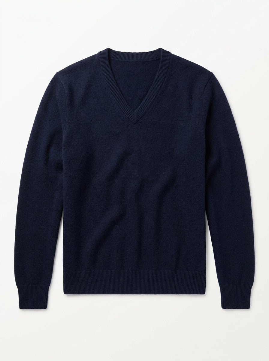 Pure Cashmere V-Neck Sweater